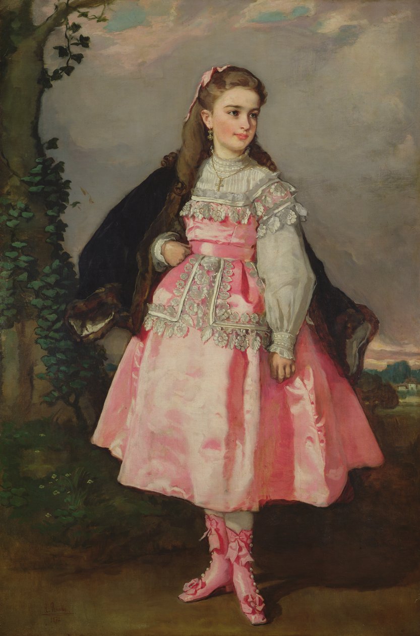 Grevinnen av Santovenia, 1871 av Eduardo Rosales