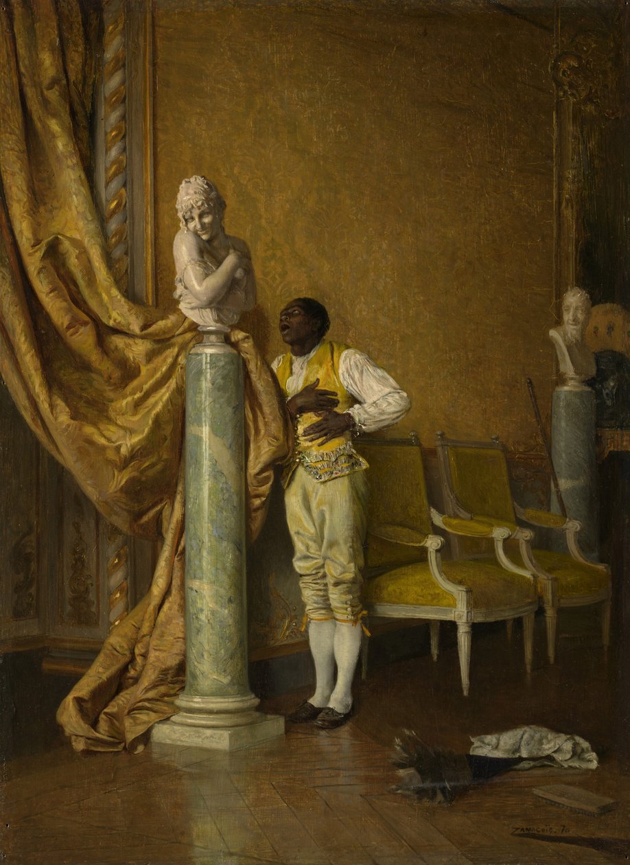 Platonisk kjærlighet, 1870 av Eduardo Zamacois y Zabala