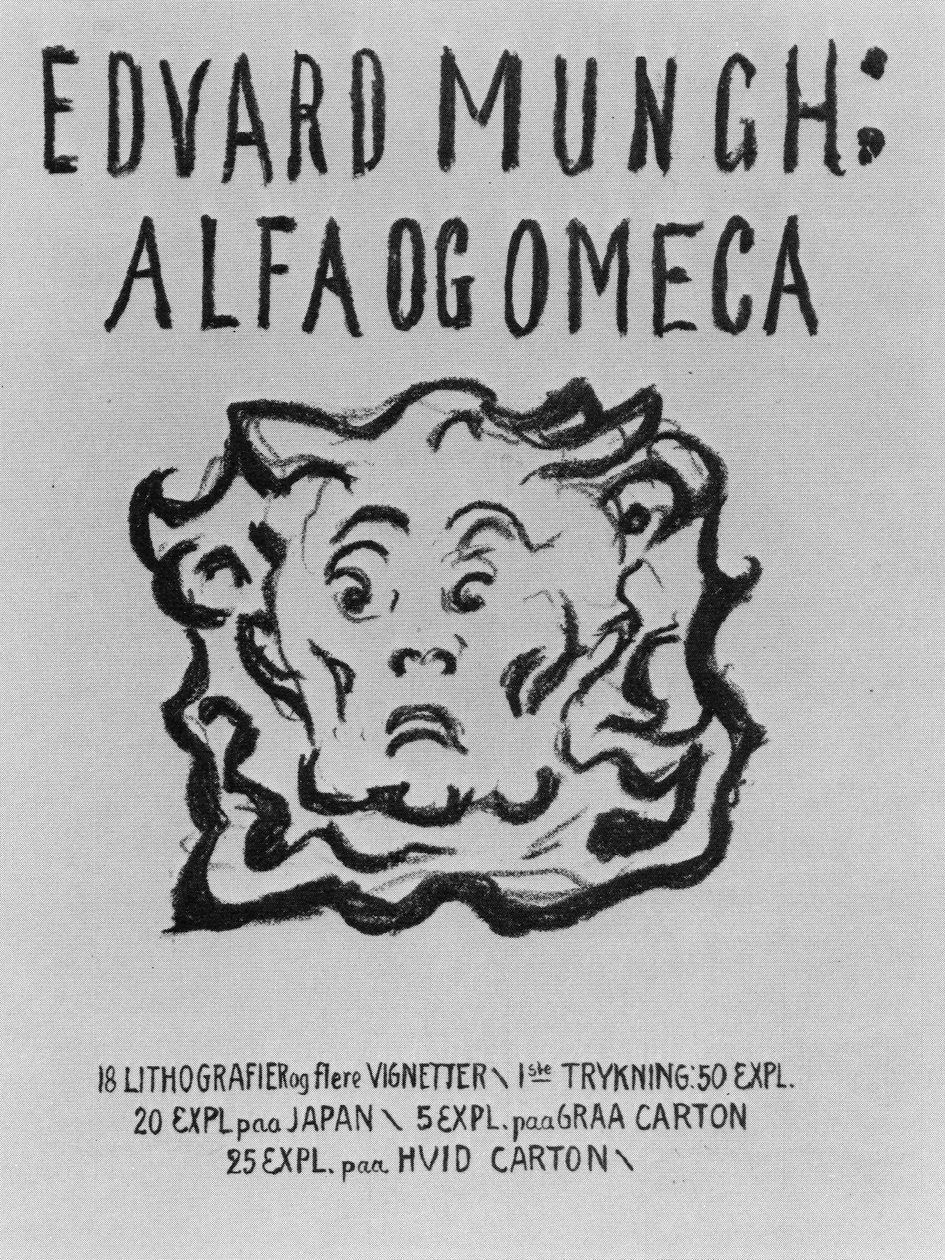 Alfa og omega av Edvard Munch