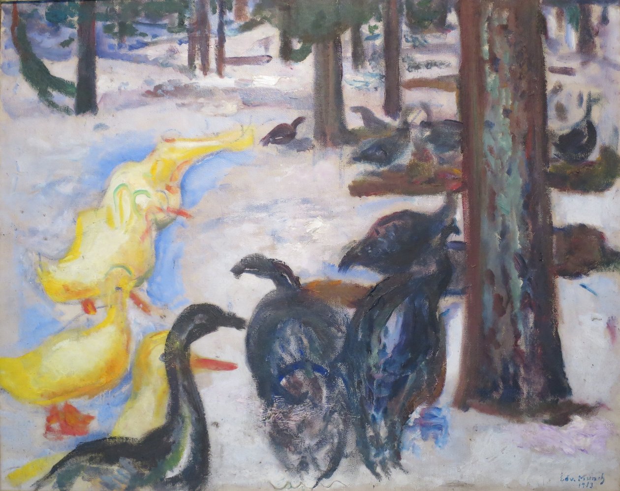 Ender og kalkuner av Edvard Munch