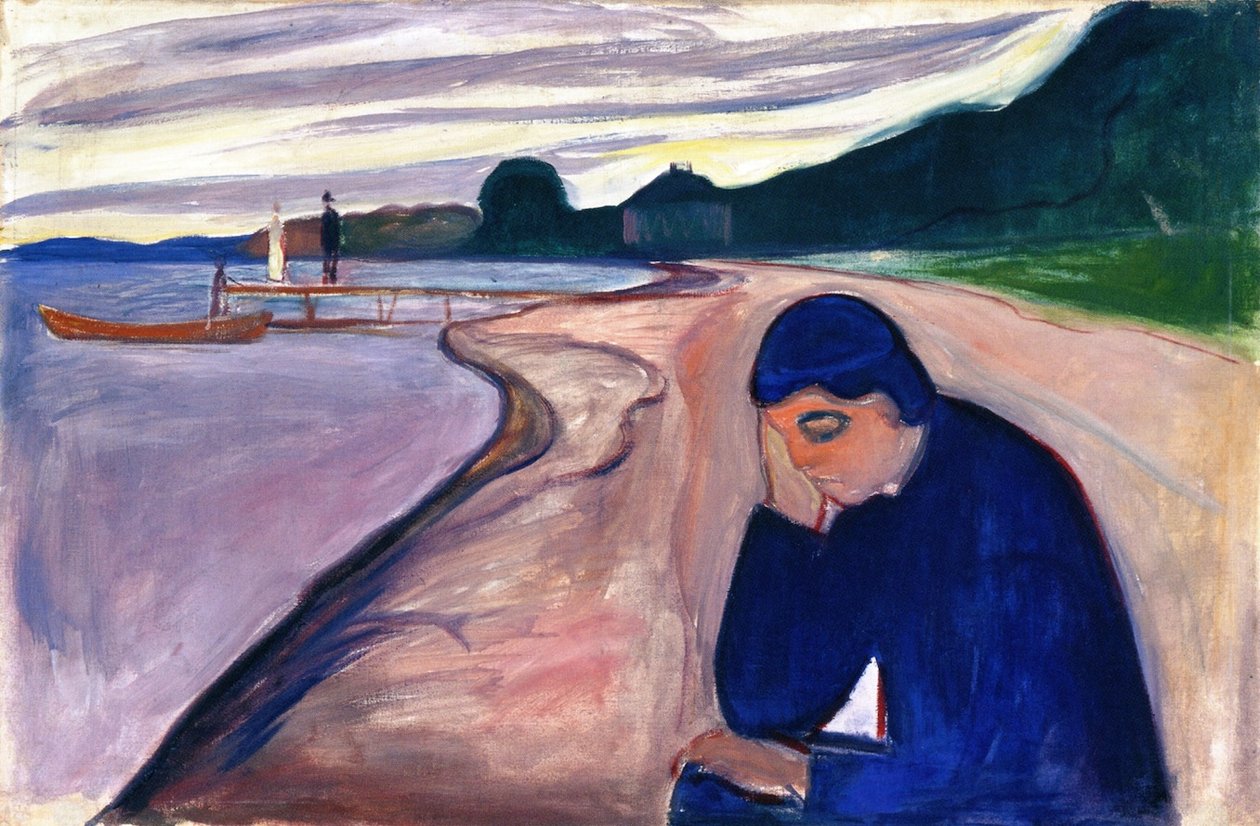 Melankoli av Edvard Munch