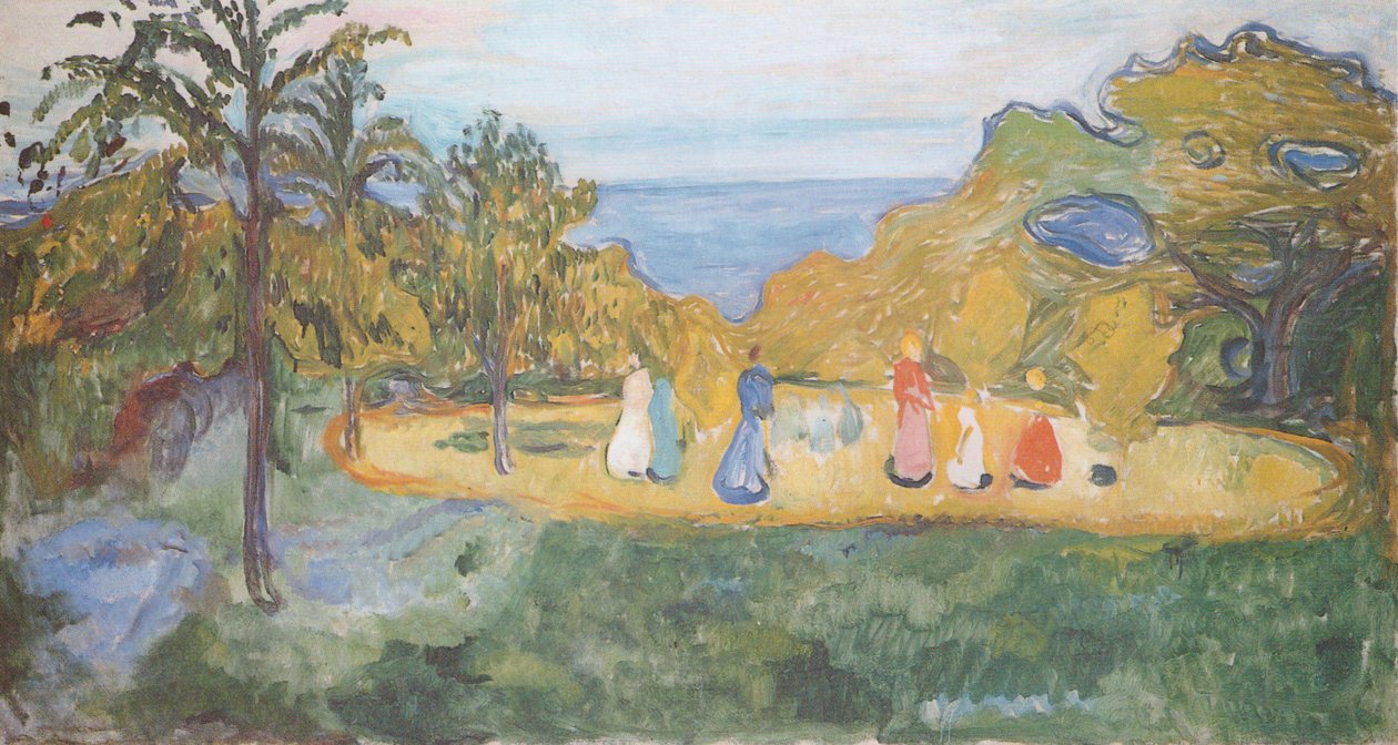solskinn av Edvard Munch