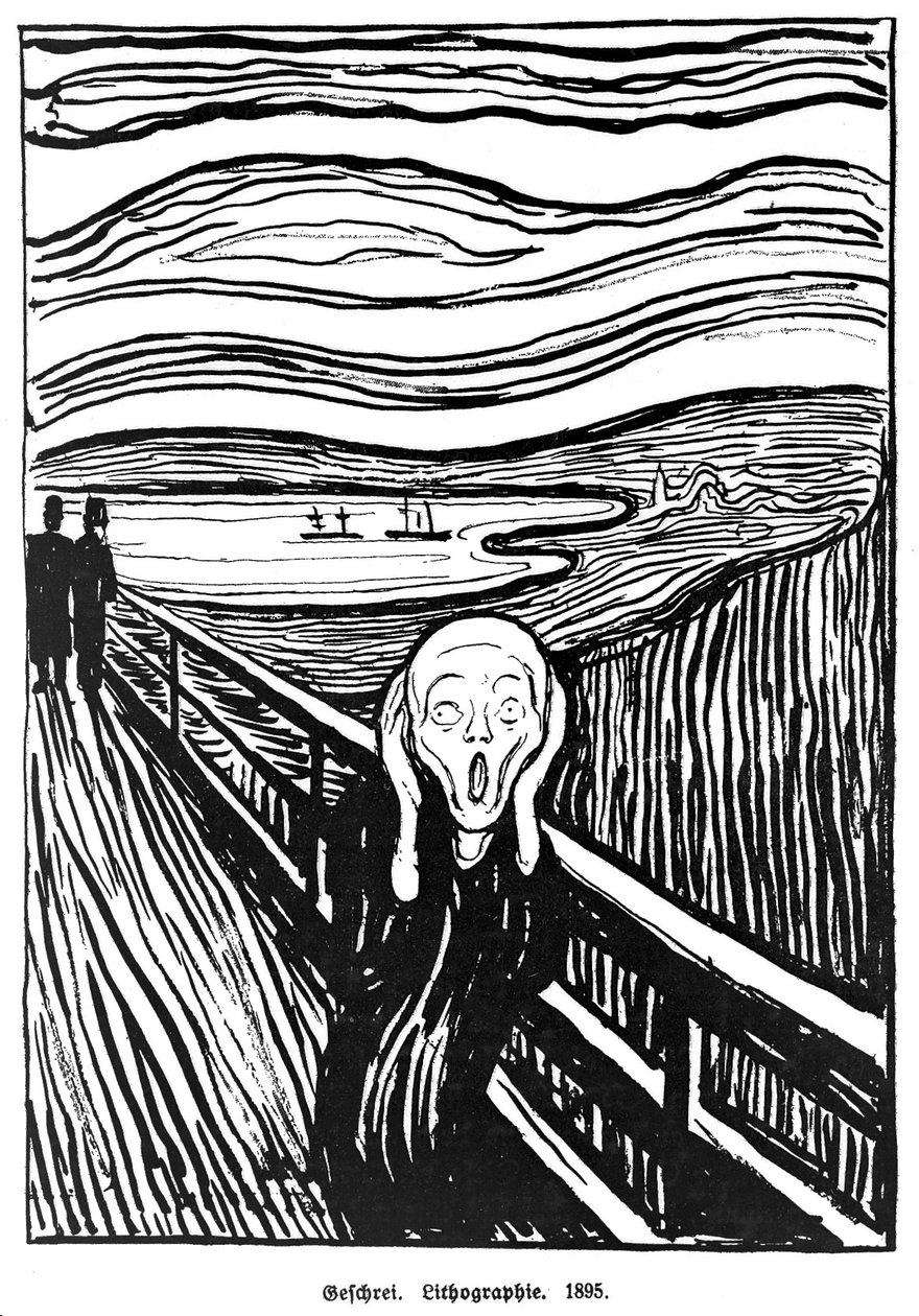 Skriket av Edvard Munch