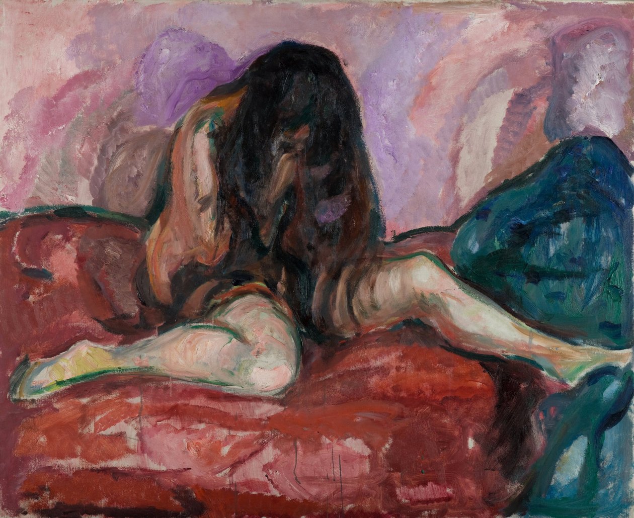 Gråtende naken av Edvard Munch