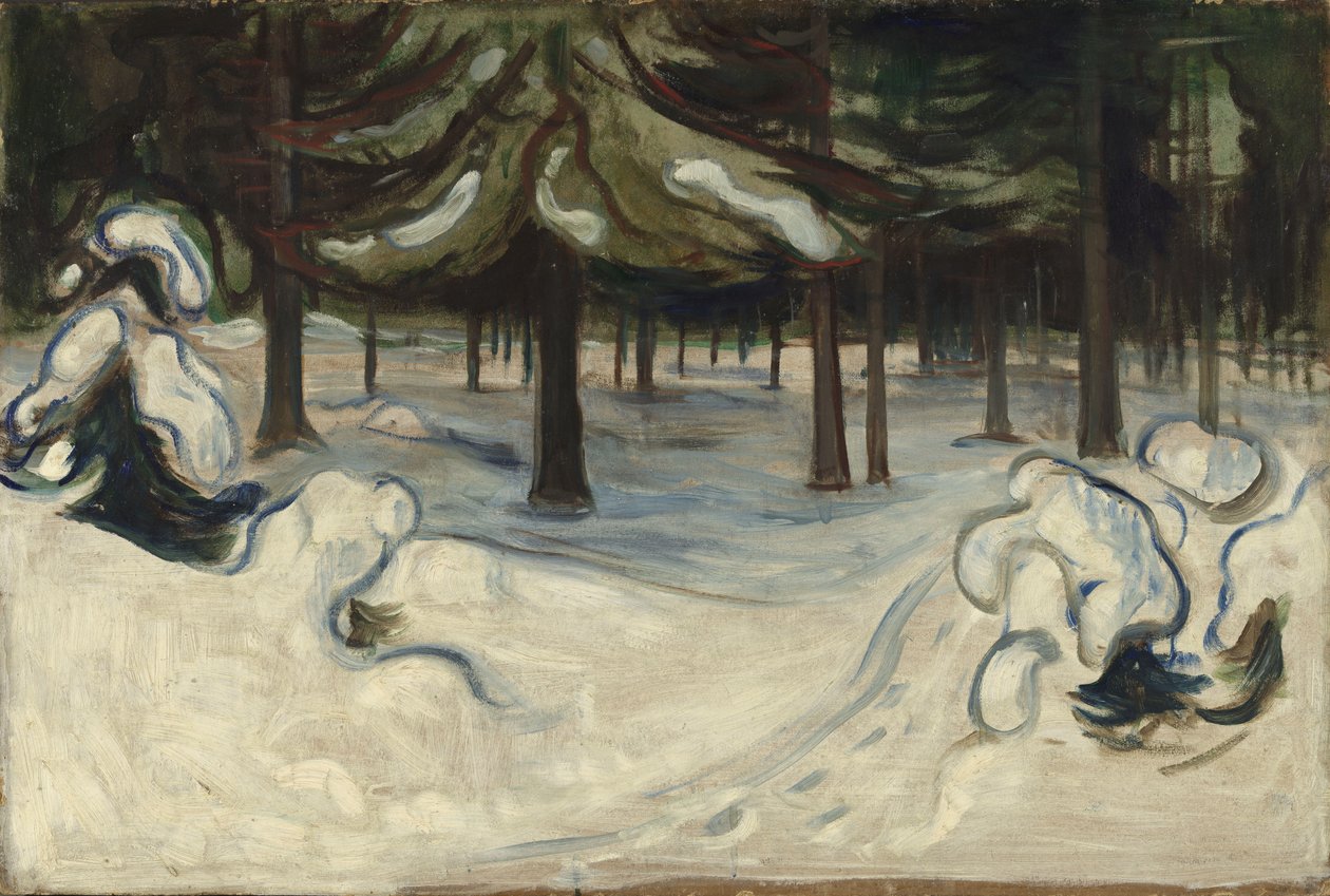 Vinter av Edvard Munch