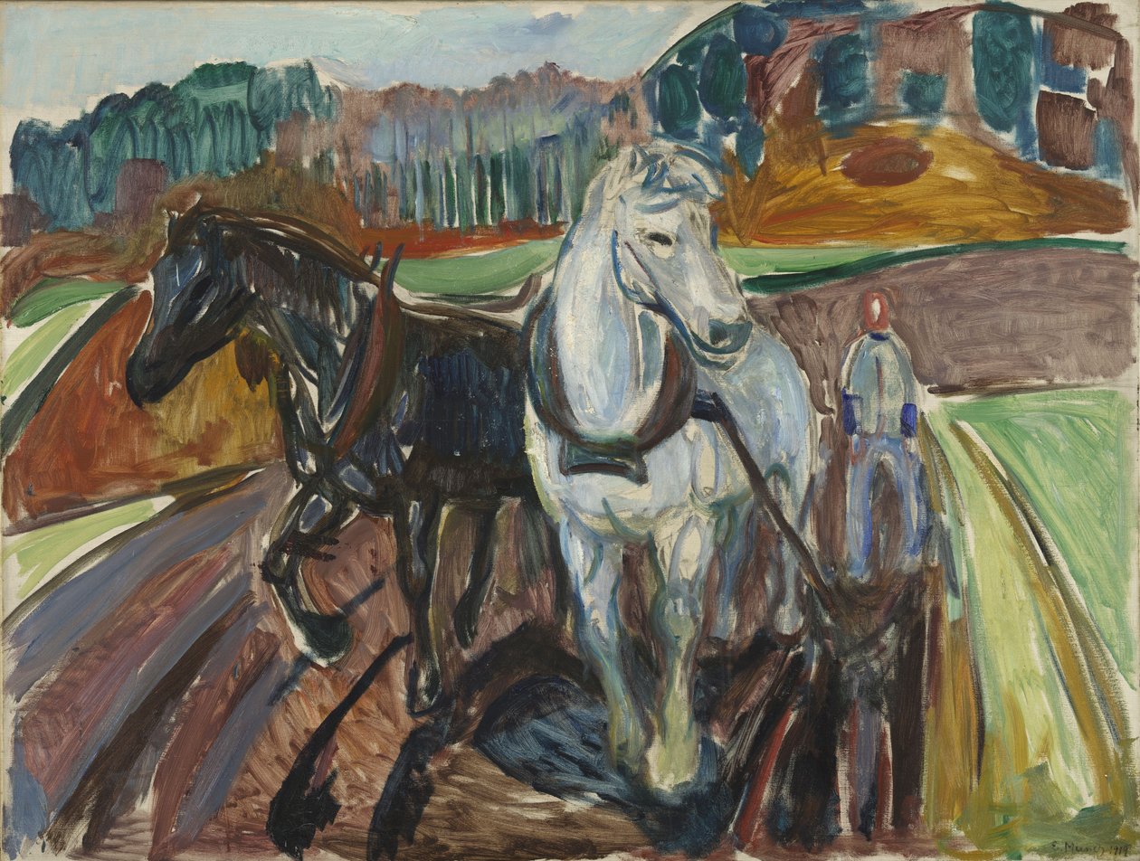 Høstpløying av Edvard Munch