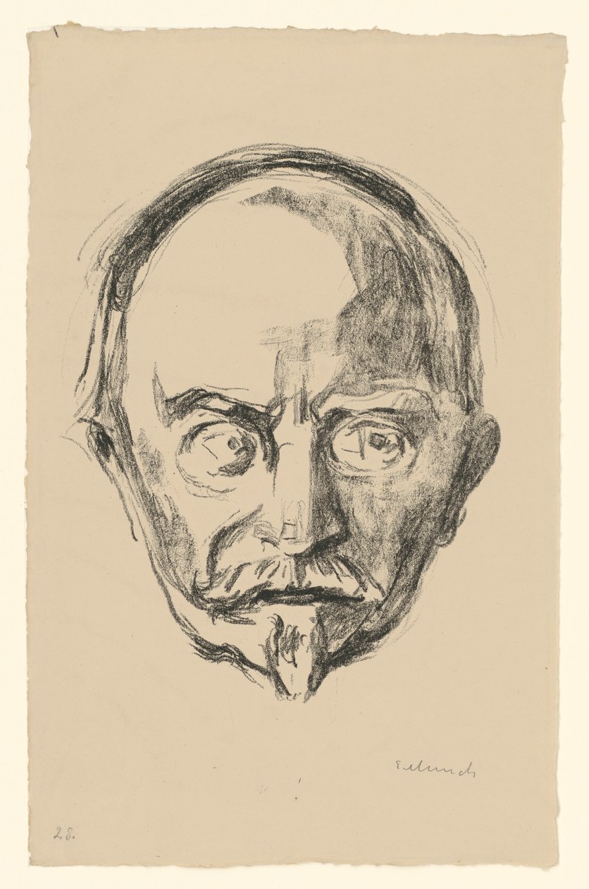 Christian Sinding av Edvard Munch