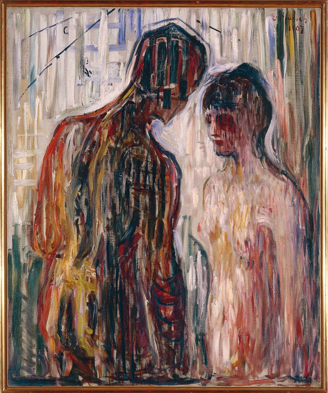 Amor og Psyche av Edvard Munch