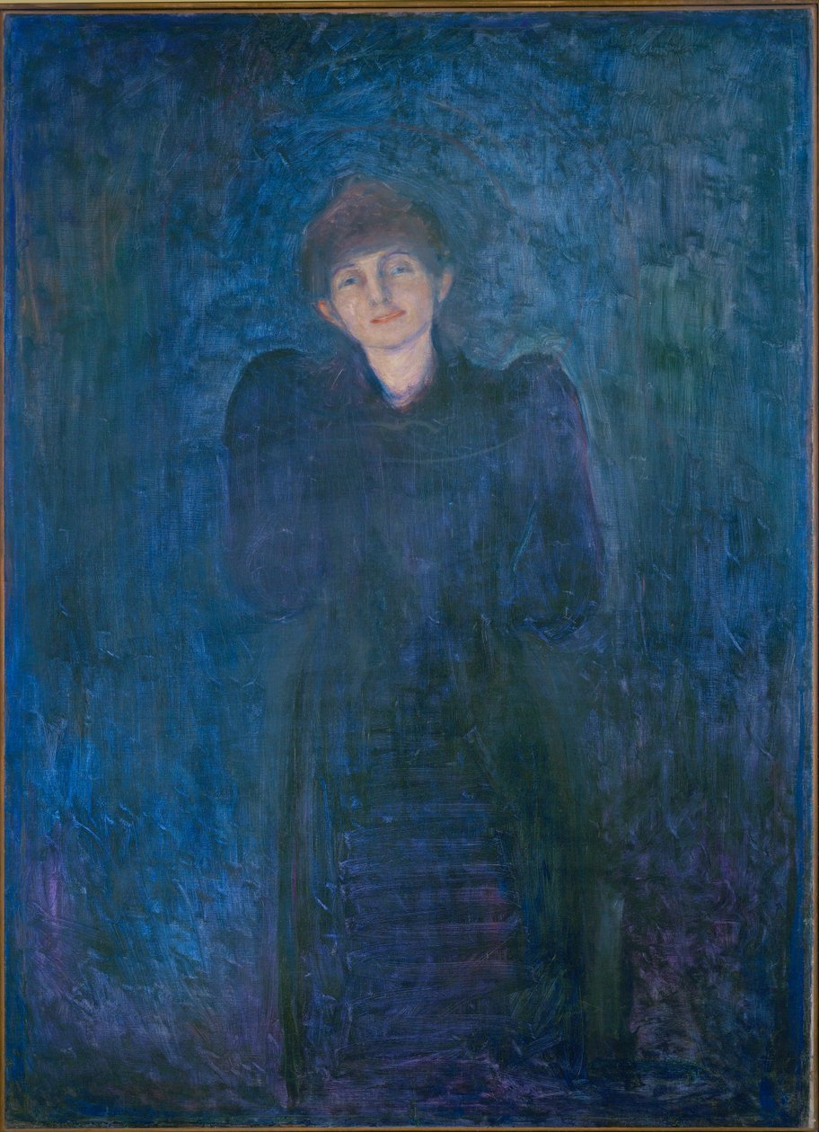 Dagny Juel Przybyszewska (oil on canvas) av Edvard Munch