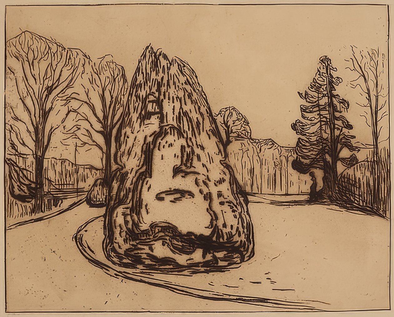 Hagen. 1902 av Edvard Munch