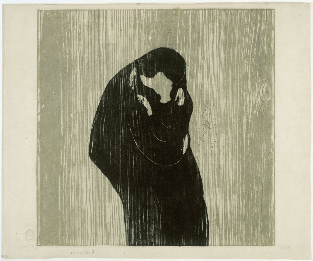 Kysset IV av Edvard Munch