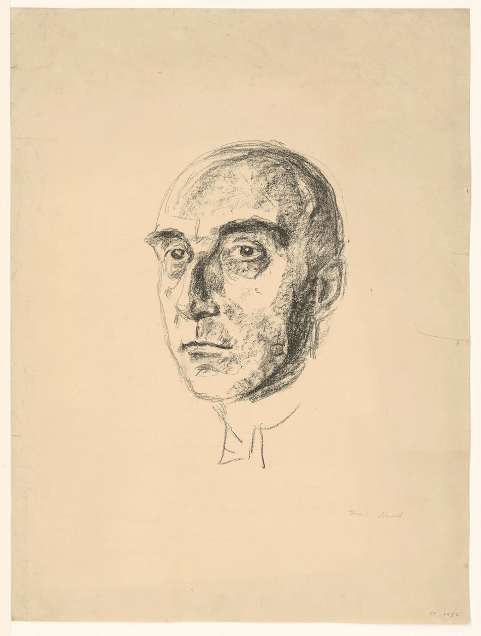 Dr. Ludwig Justi av Edvard Munch