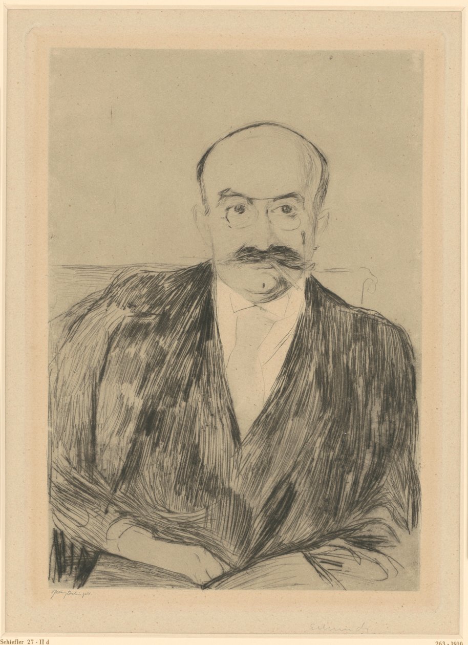 Dr. Max Asch av Edvard Munch