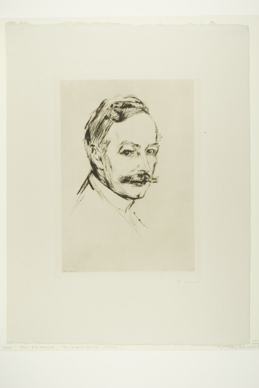 Dr. Max Linde av Edvard Munch