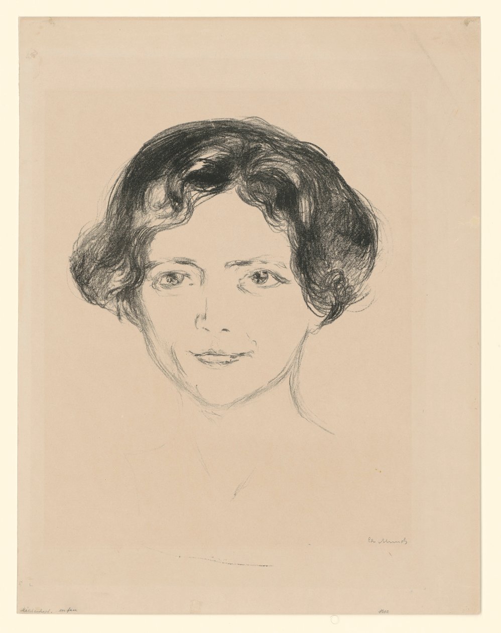 Edith Rode av Edvard Munch