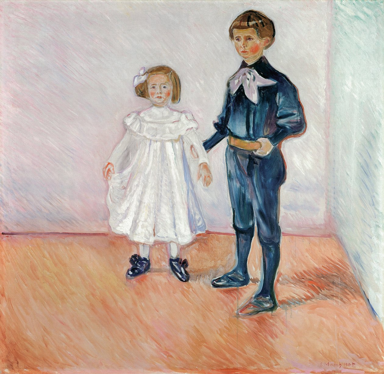 Erdmute og Hans-Herbert Esche, av Munch, Edvard (1863-1944). Olje på lerret av Edvard Munch