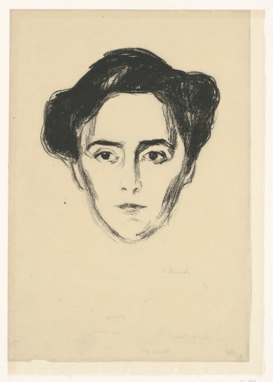 Fru Schwarz av Edvard Munch
