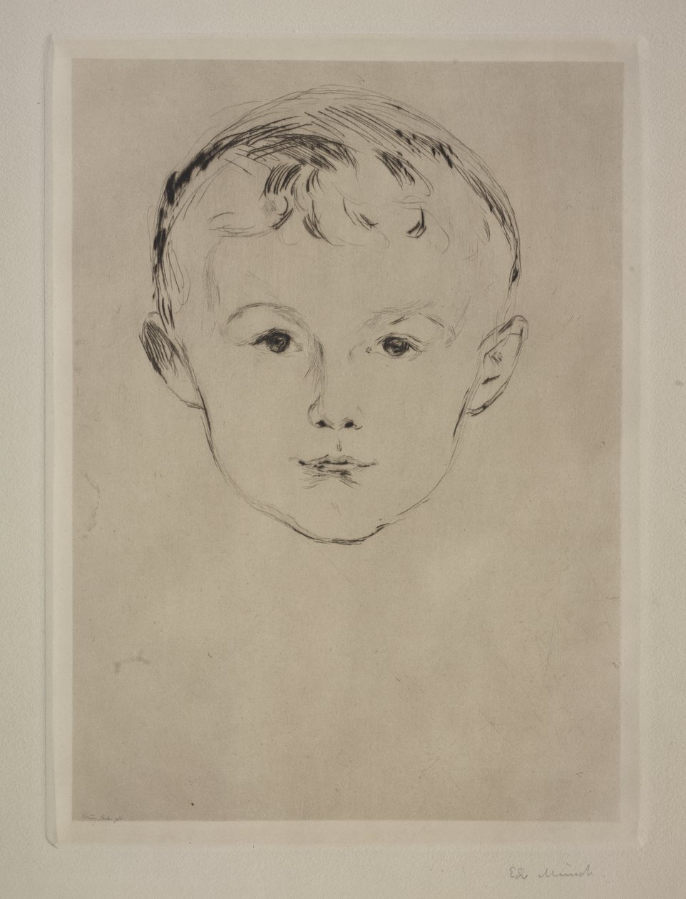 Fra Max Lindes hus: Theodor Linde av Edvard Munch
