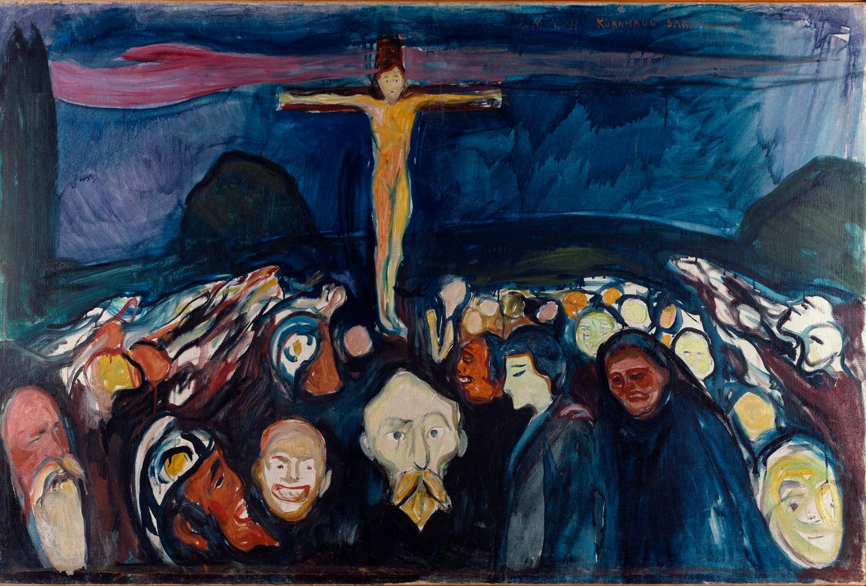 Golgata-maleri av Edvard Munch (1863-1944) 1900 (olje på lerret) av Edvard Munch
