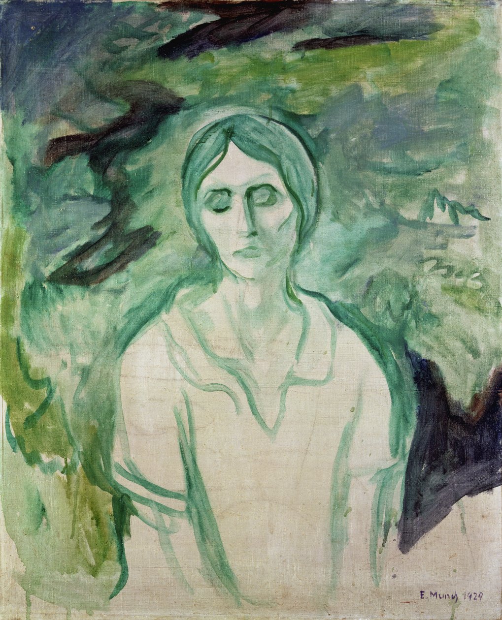 Gotisk jente av Edvard Munch