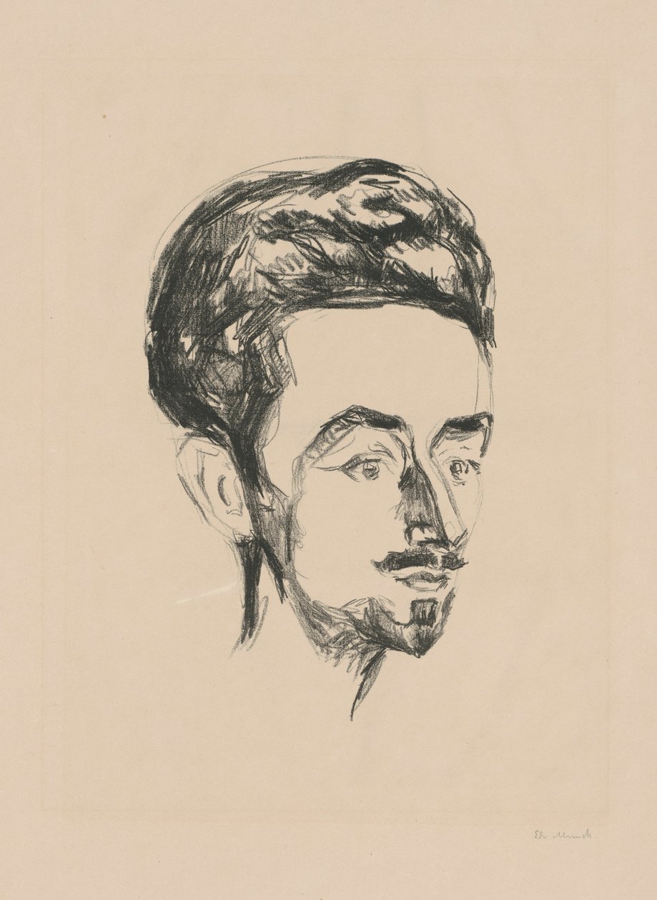 Helge Rode av Edvard Munch