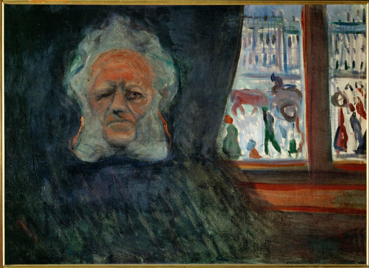 Henrik Ibsen, poet. 1898 (olje på lerret) av Edvard Munch
