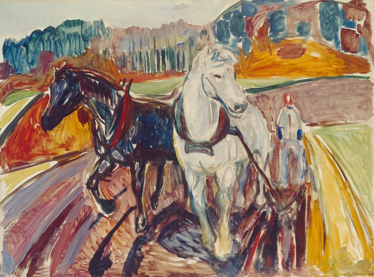 Hestelag av Edvard Munch