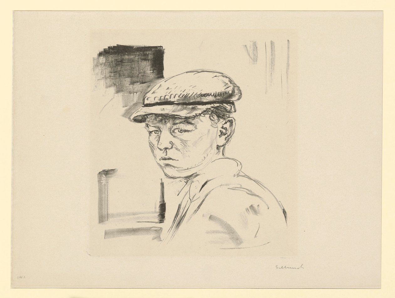 Ung dreng (Jarl) av Edvard Munch