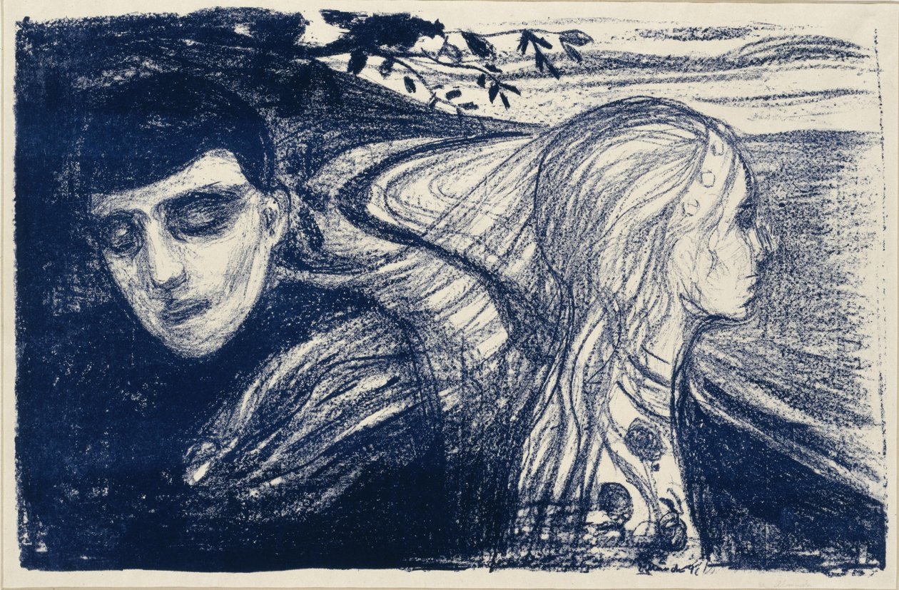 Løsrivelse II av Edvard Munch