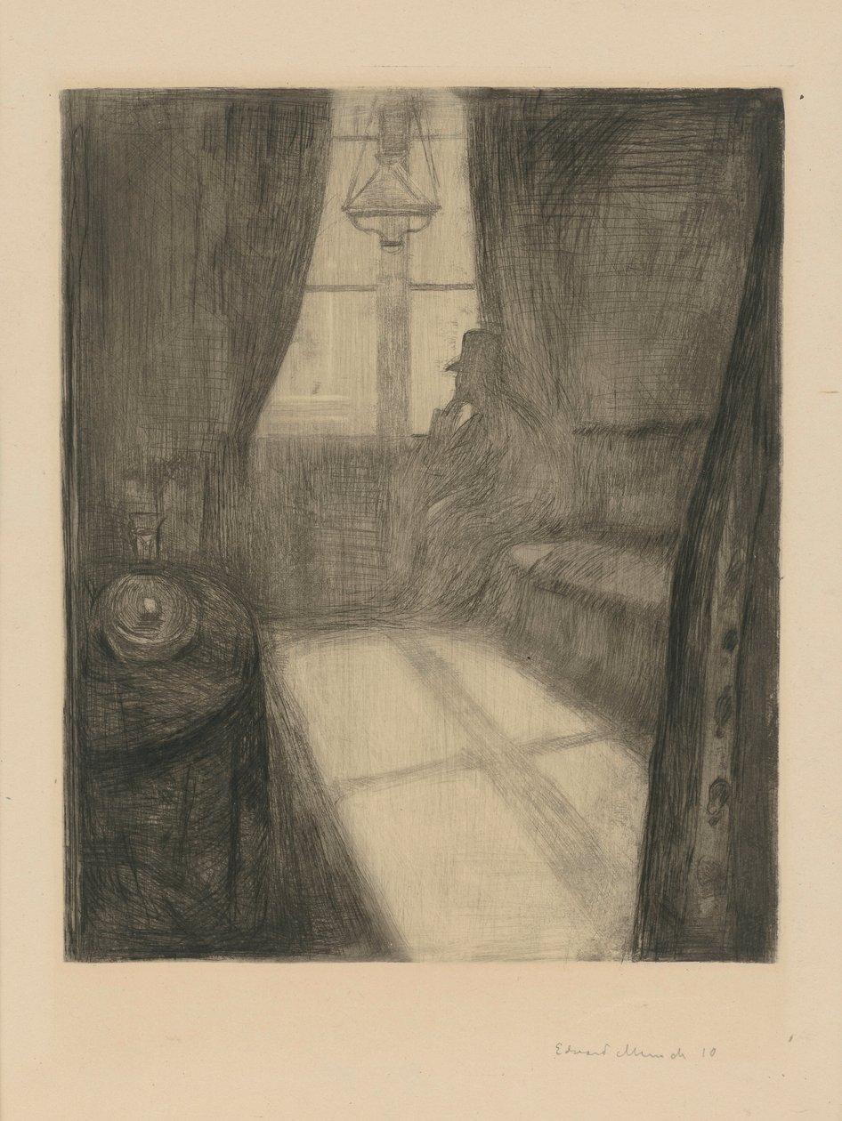 Måneskinn. Natt i Saint-Cloud av Edvard Munch