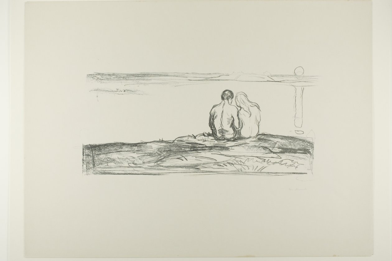 Måneoppgang av Edvard Munch