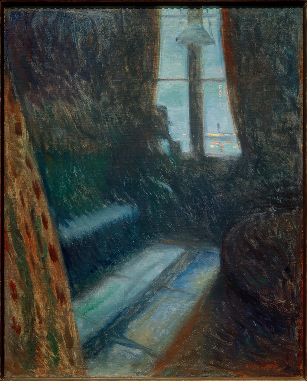 Natt i Saint-Cloud av Edvard Munch