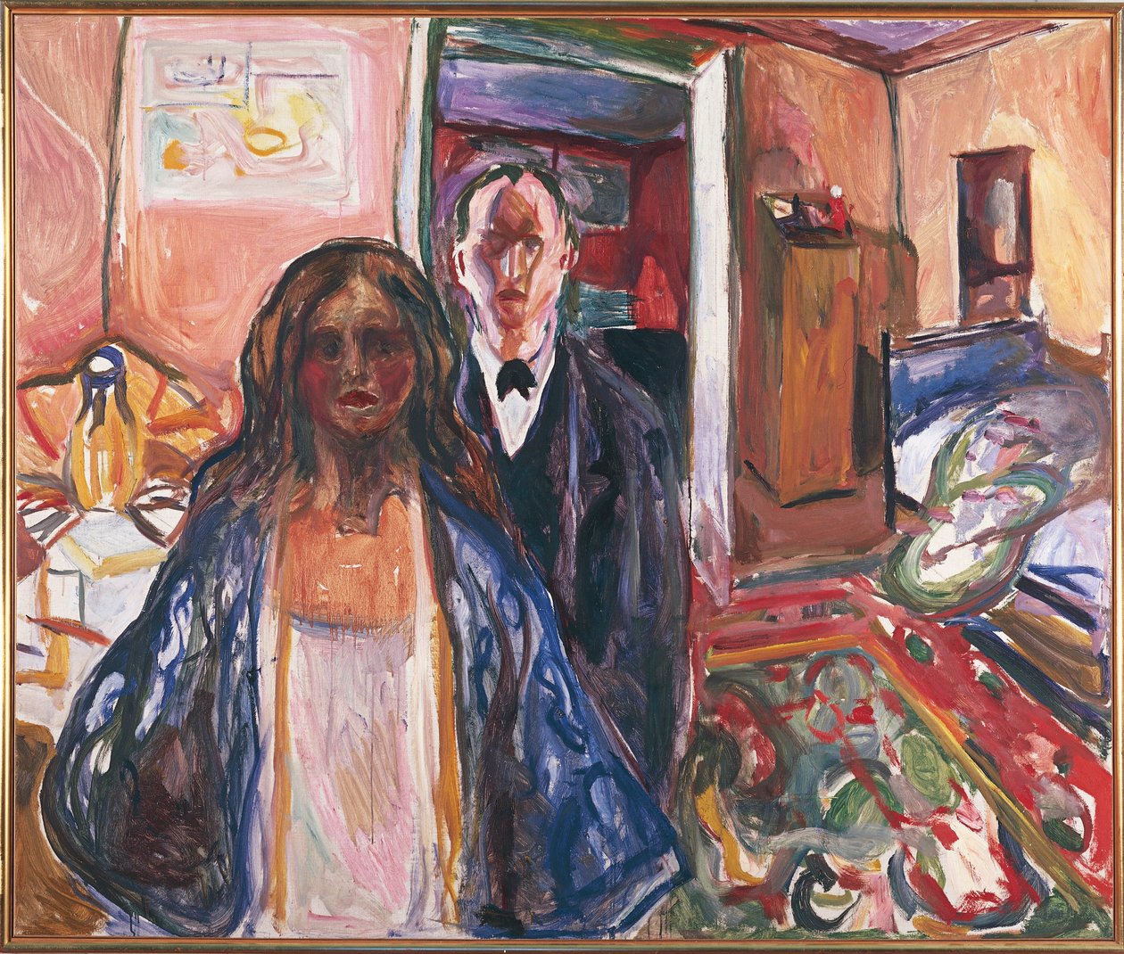 Norge, Oslo, Kunstneren og modellen av Edvard Munch