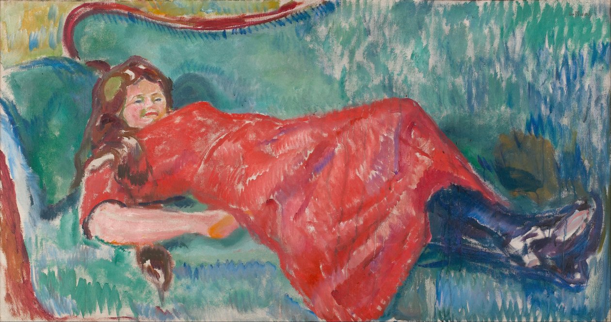 På sofaen av Edvard Munch