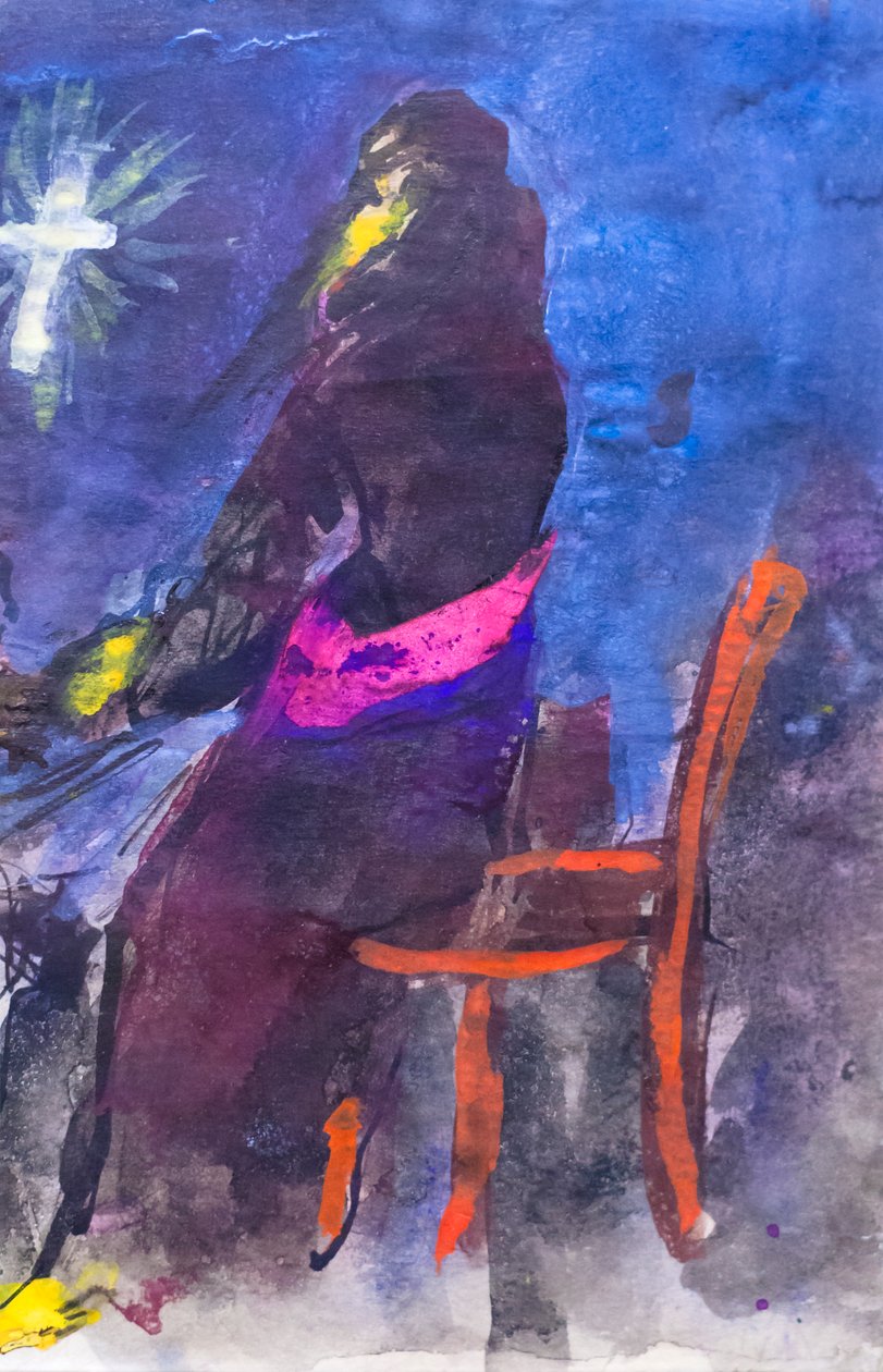 Bedende far av Edvard Munch