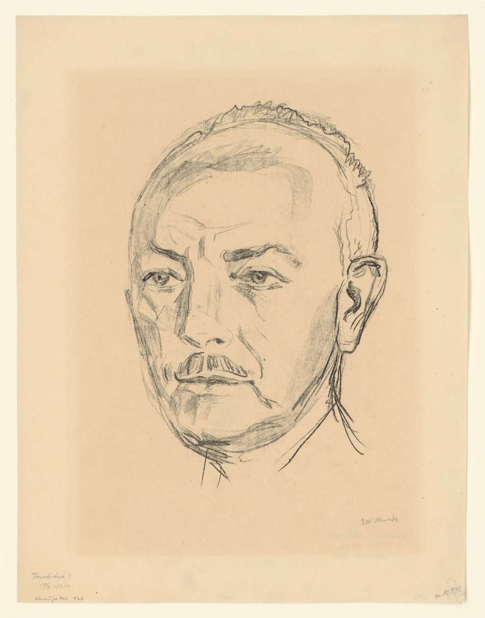 Richard Strauss av Edvard Munch