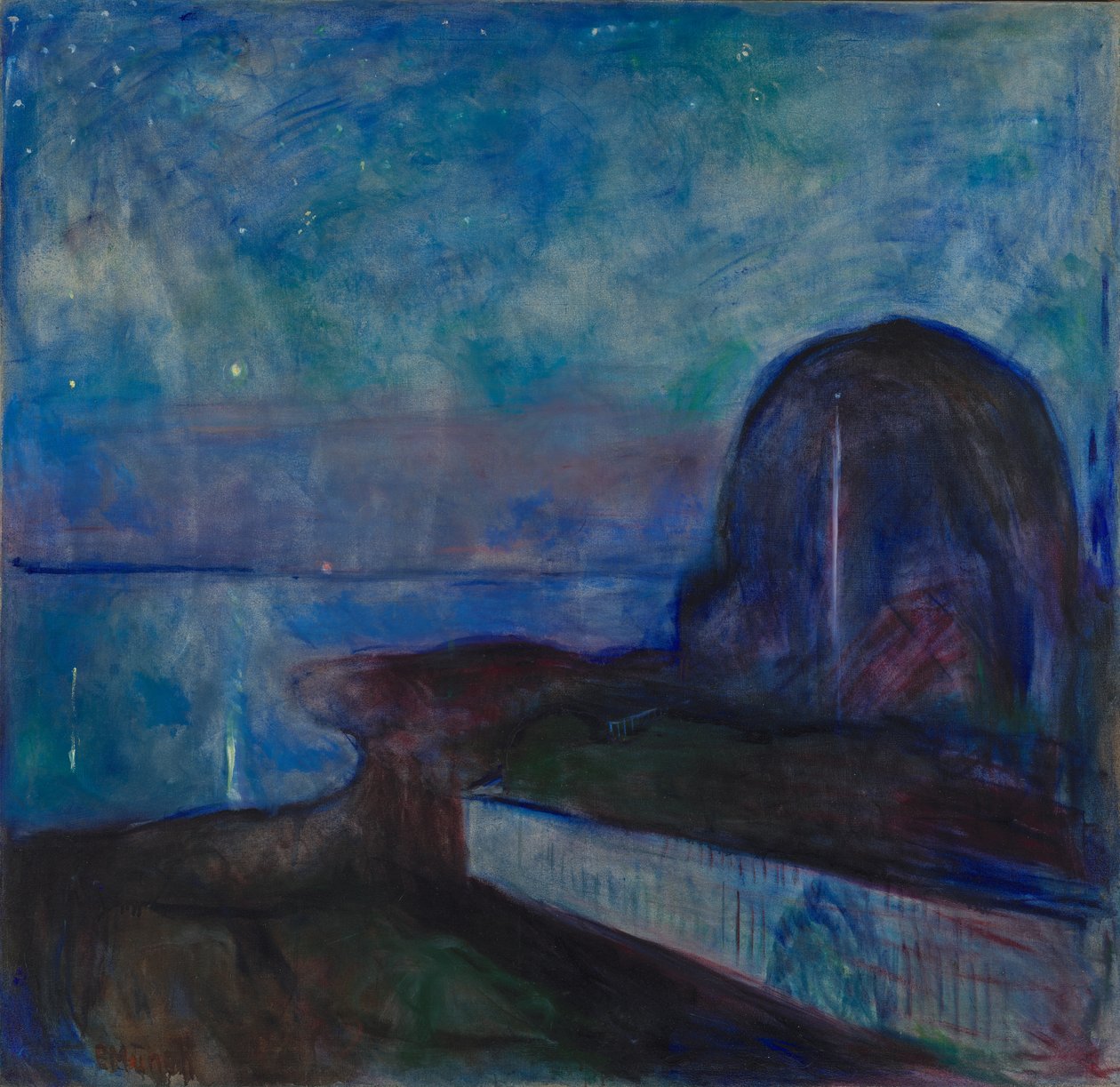 Stjernenatt av Edvard Munch