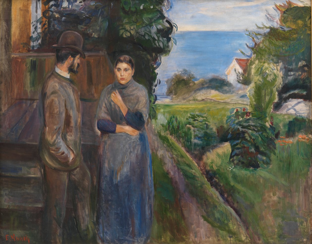 Sommerkveld av Edvard Munch