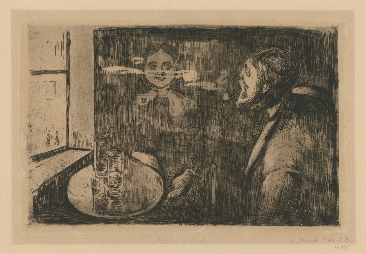 Tête-à-Tête (samtale) av Edvard Munch