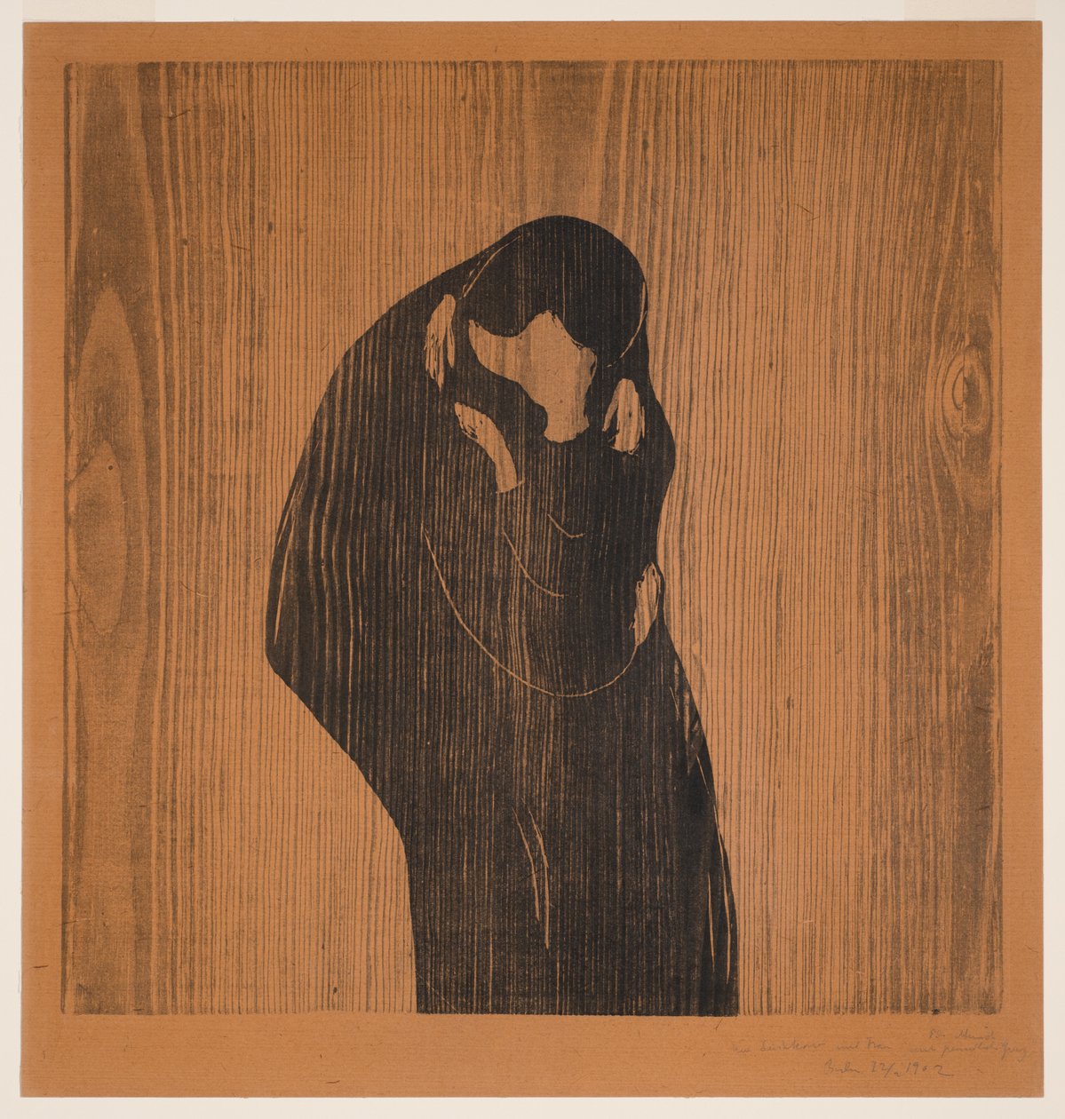Kysset IV av Edvard Munch