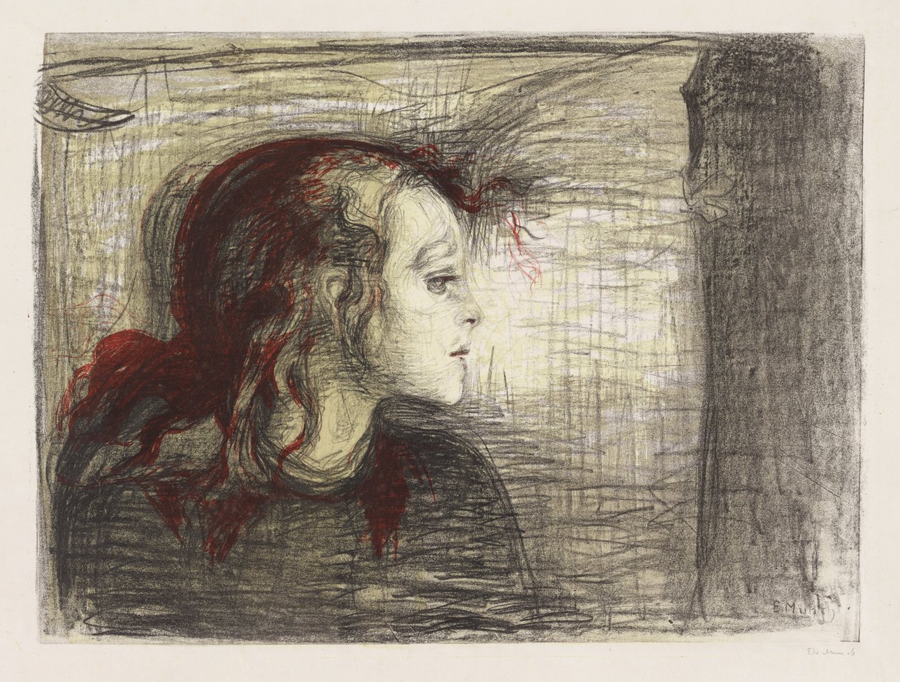 Det syke barn I av Edvard Munch
