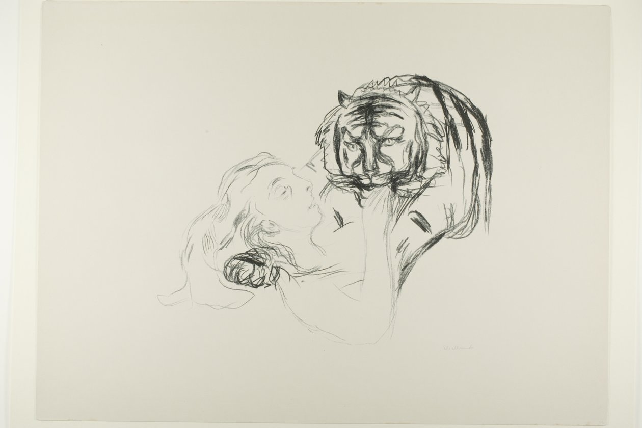 Tigeren av Edvard Munch