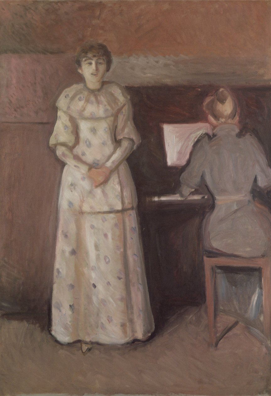 De to søstrene, Ragnhild og Dagny Juel av Edvard Munch
