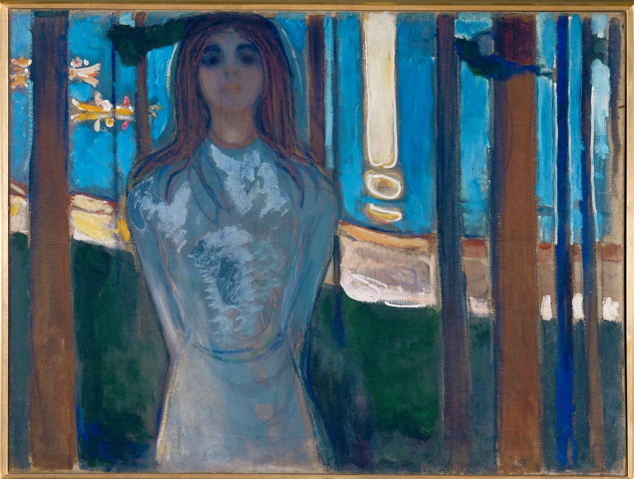 Stemmen (olje på lerret) av Edvard Munch