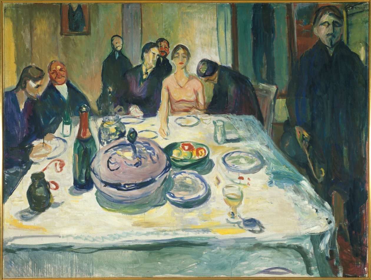 The Wedding of the Bohemian, 1925-1926 av Edvard Munch