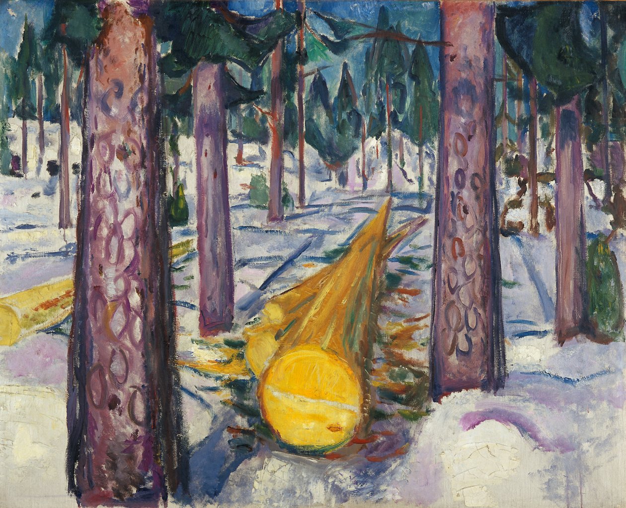 Den gule loggen av Edvard Munch