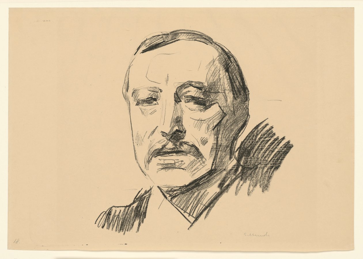 Torvald Stang II av Edvard Munch