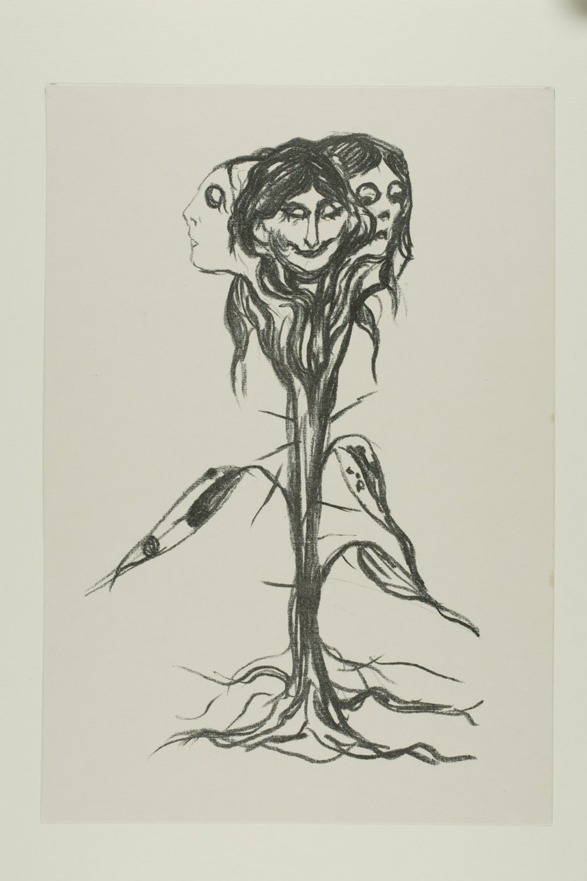 Vignette: Amaryllis av Edvard Munch