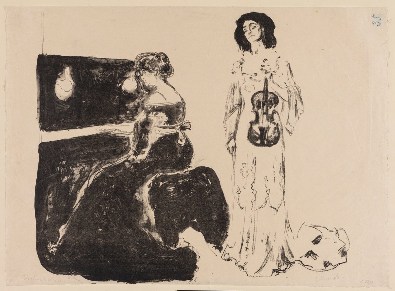 Fiolinkonsert av Edvard Munch
