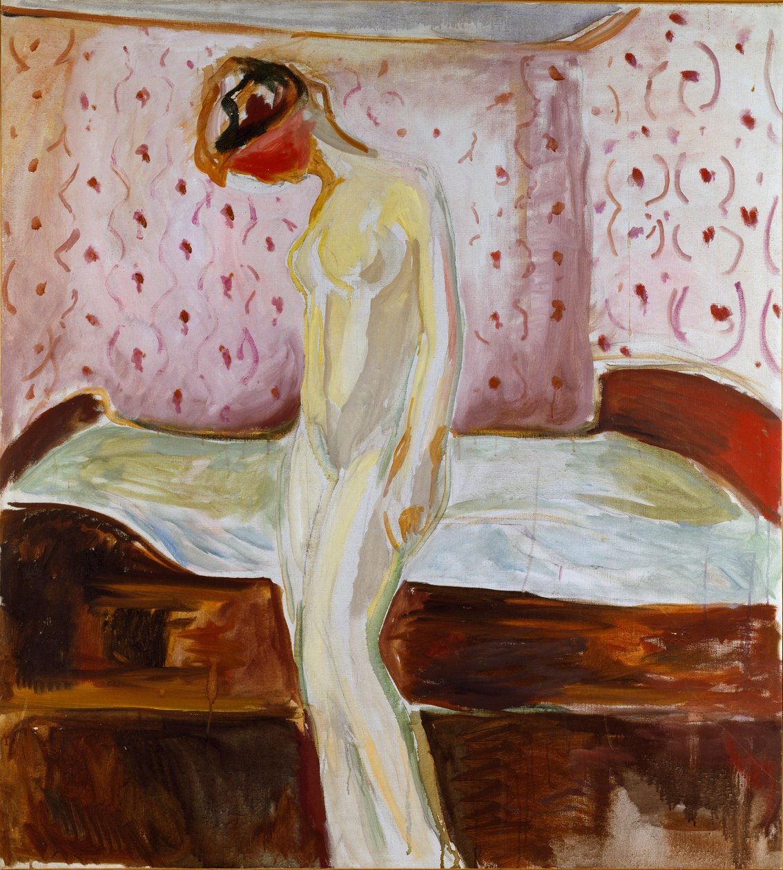 Ung jente i gråt av Edvard Munch